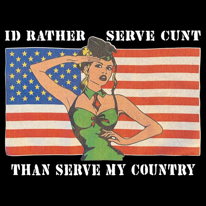 I'd Rather Serve Cunt Than Serve My Country I'd Rather Serve My Cunt Baby Flatbill Hat