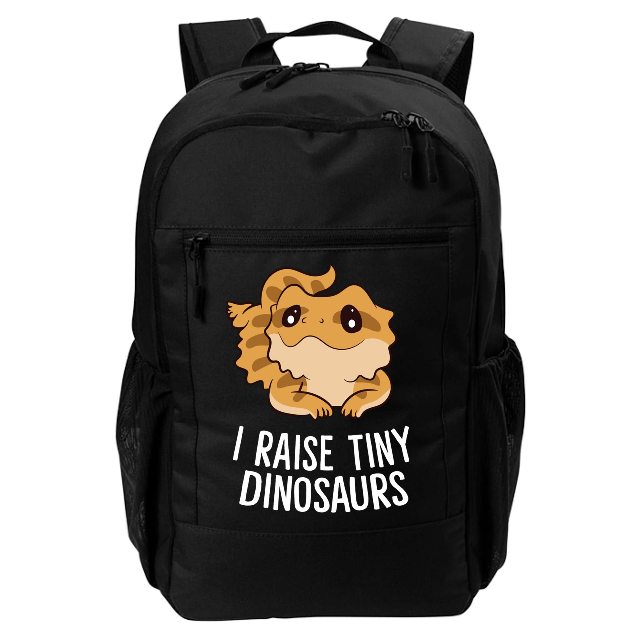 I Raise Tiny Dinosaurs Lizard Bearded Dragon Mom Gift Backpack