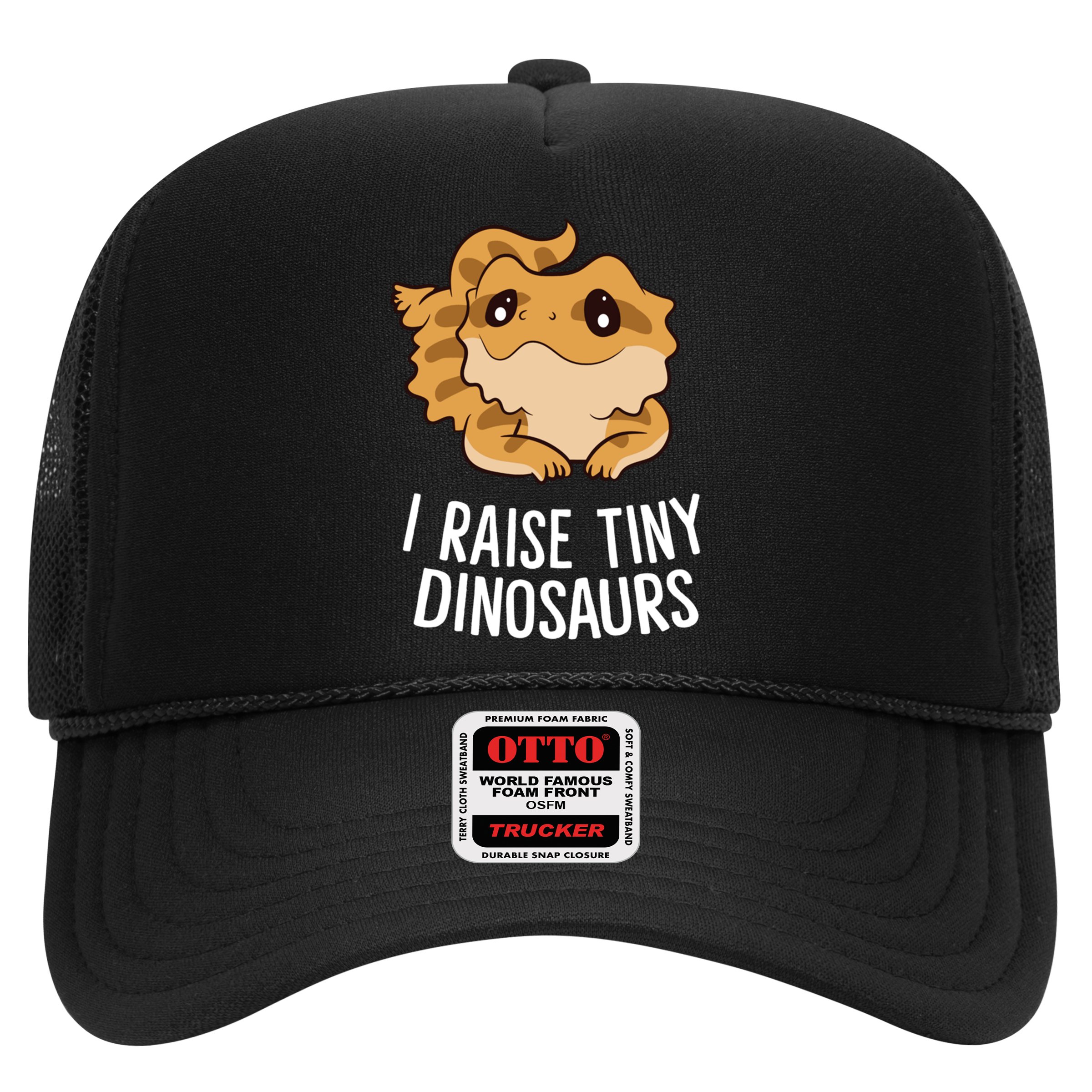 I Raise Tiny Dinosaurs Lizard Bearded Dragon Mom Gift Hat