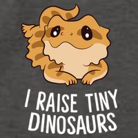 I Raise Tiny Dinosaurs Lizard Bearded Dragon Mom Gift Vector Backpack