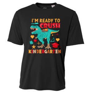 Im Ready To Crush Kindergarten Dinosaur Back To School Cooling Performance Crew T-Shirt