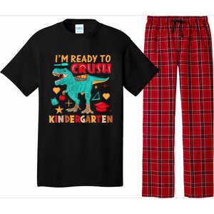 Im Ready To Crush Kindergarten Dinosaur Back To School Pajama Set