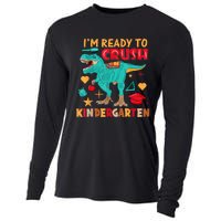 Im Ready To Crush Kindergarten Dinosaur Back To School Cooling Performance Long Sleeve Crew