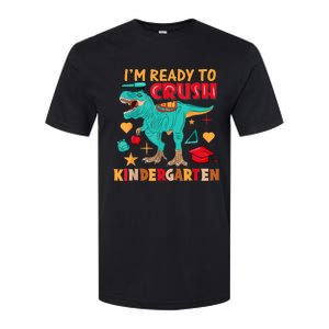 Im Ready To Crush Kindergarten Dinosaur Back To School Softstyle CVC T-Shirt