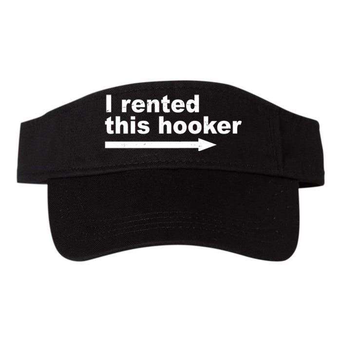 I Rented This Hooker Funny Valucap Bio-Washed Visor