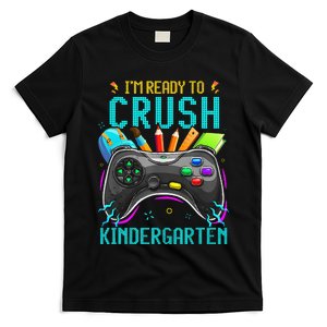 I'm Ready to Crush Kindergarten Back to School Video Game T-Shirt