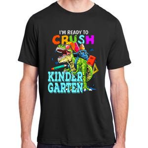 I'm Ready To Crush Kindergarten Dinosaur Back To School Adult ChromaSoft Performance T-Shirt