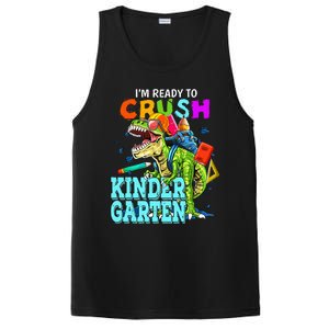 I'm Ready To Crush Kindergarten Dinosaur Back To School PosiCharge Competitor Tank