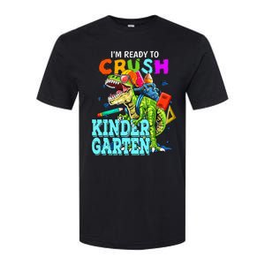 I'm Ready To Crush Kindergarten Dinosaur Back To School Softstyle CVC T-Shirt