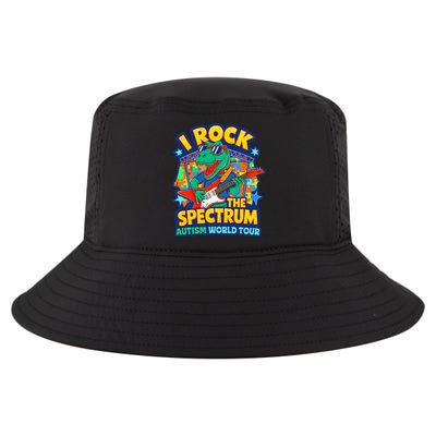 I ROCK THE SPECTRUM Rockin Autism Different Tune World Cool Comfort Performance Bucket Hat