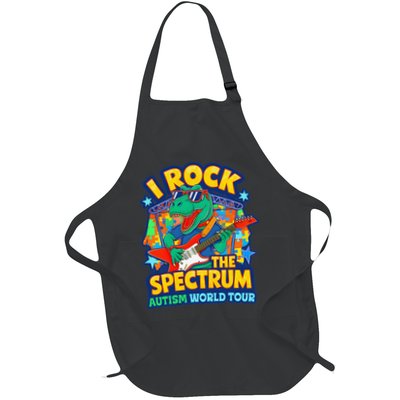 I ROCK THE SPECTRUM Rockin Autism Different Tune World Apron