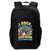 I ROCK THE SPECTRUM Rockin Autism Different Tune World Backpack