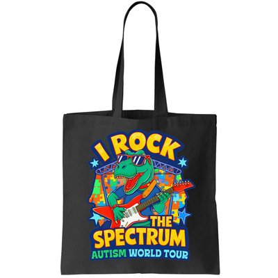 I ROCK THE SPECTRUM Rockin Autism Different Tune World Bag