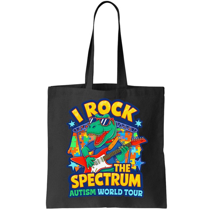 I ROCK THE SPECTRUM Rockin Autism Different Tune World Bag