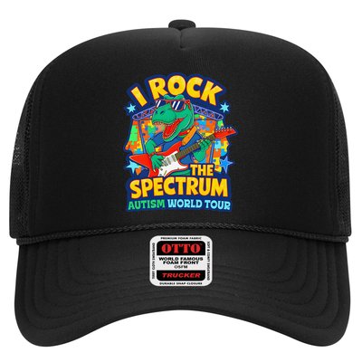 I ROCK THE SPECTRUM Rockin Autism Different Tune World Hat