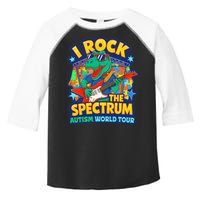 I ROCK THE SPECTRUM Rockin Autism Different Tune World Toddler Fine Jersey T-Shirt