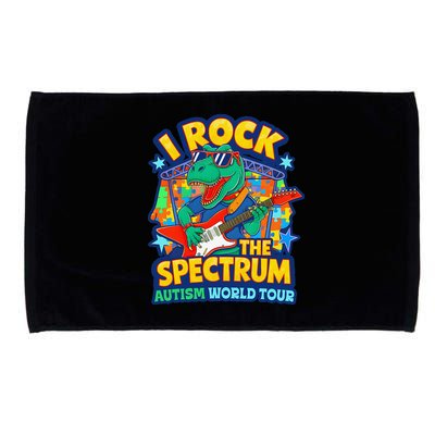 I ROCK THE SPECTRUM Rockin Autism Different Tune World Microfiber Hand Towel