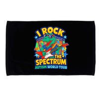 I ROCK THE SPECTRUM Rockin Autism Different Tune World Microfiber Hand Towel