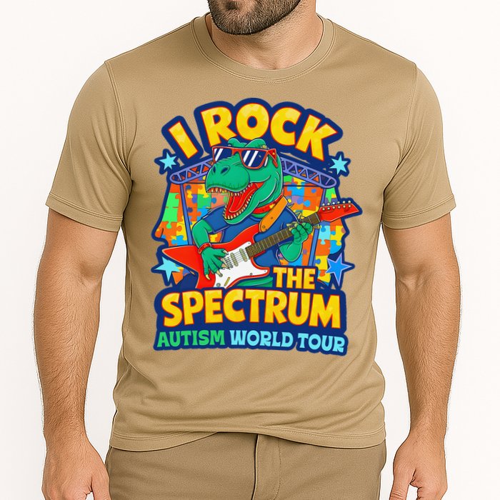 I ROCK THE SPECTRUM Rockin Autism Different Tune World Performance Shirt