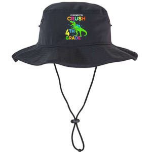 I'm Ready To Crush 4th Grade Dinosaur Back To School Legacy Cool Fit Booney Bucket Hat