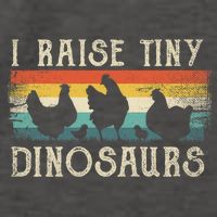 I Raise Tiny Dinosaurs Retro 70s Chicken Silhouette Vector Backpack