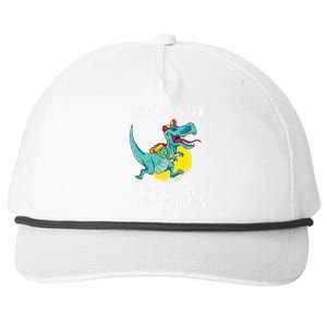 Im Ready To Crush Kindergarten Trex Dinosaur Back To School Snapback Five-Panel Rope Hat