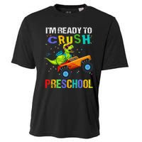 I'm Ready To Crush Preschool Dinosaur First Day of PreK Cooling Performance Crew T-Shirt