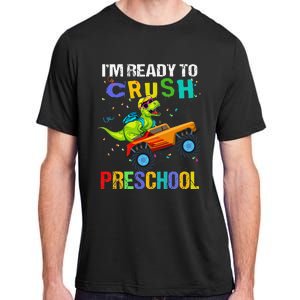 I'm Ready To Crush Preschool Dinosaur First Day of PreK Adult ChromaSoft Performance T-Shirt