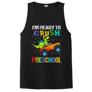 I'm Ready To Crush Preschool Dinosaur First Day of PreK PosiCharge Competitor Tank