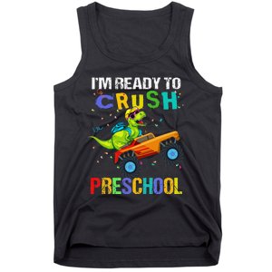 I'm Ready To Crush Preschool Dinosaur First Day of PreK Tank Top