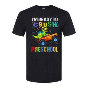 I'm Ready To Crush Preschool Dinosaur First Day of PreK Softstyle CVC T-Shirt