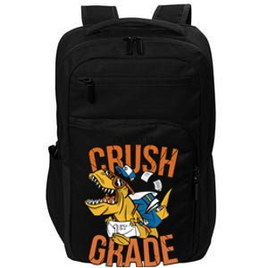 I'm Ready To Crush 1st Grade Dinosaur Impact Tech Backpack