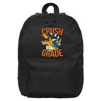 I'm Ready To Crush 1st Grade Dinosaur 16 in Basic Backpack