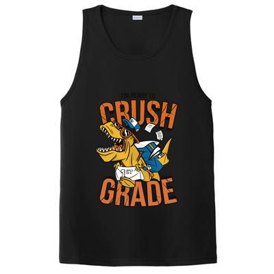 I'm Ready To Crush 1st Grade Dinosaur PosiCharge Competitor Tank