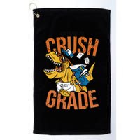 I'm Ready To Crush 1st Grade Dinosaur Golf Towel