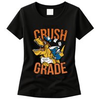 I'm Ready To Crush 1st Grade Dinosaur Womens T-Shirt
