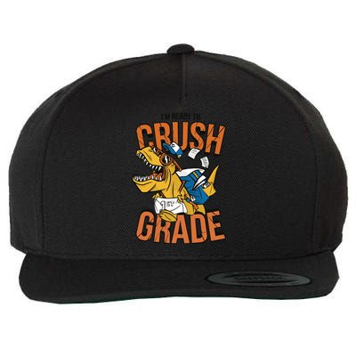 I'm Ready To Crush 1st Grade Dinosaur Wool Snapback Cap