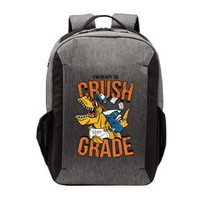 I'm Ready To Crush 1st Grade Dinosaur Vector Backpack