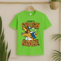 I'm Ready To Crush 1st Grade Dinosaur T-Shirt
