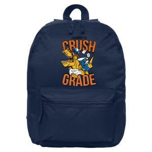 I'm Ready To Crush 1st Grade Dinosaur 16 in Basic Backpack