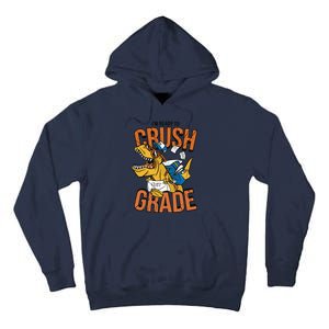 I'm Ready To Crush 1st Grade Dinosaur Tall Hoodie