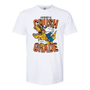 I'm Ready To Crush 1st Grade Dinosaur Softstyle® CVC T-Shirt