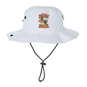 I'm Ready To Crush 1st Grade Dinosaur Legacy Cool Fit Booney Bucket Hat