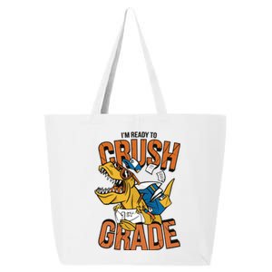 I'm Ready To Crush 1st Grade Dinosaur 25L Jumbo Tote