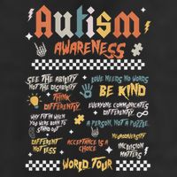 I Rock The Spectrum Autism World Autism Awareness Adult Drive Performance Visor