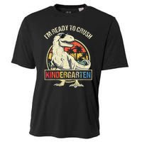 I'm Ready To Crush Kindergarten Dinosaur Back To School Cooling Performance Crew T-Shirt