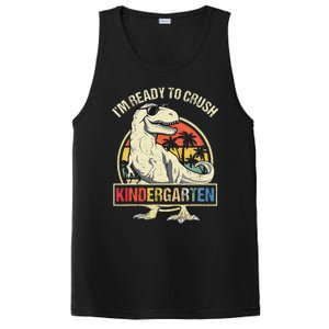 I'm Ready To Crush Kindergarten Dinosaur Back To School PosiCharge Competitor Tank