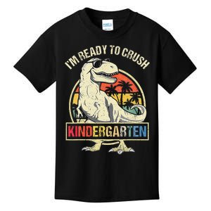 I'm Ready To Crush Kindergarten Dinosaur Back To School Kids T-Shirt