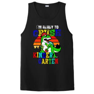 Im Ready To Crush Kindergarten TRex Dinosaur Back To School PosiCharge Competitor Tank