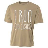 I Run Towards Jesus Christian Cooling Performance Crew T-Shirt